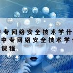 传统网络安全管理技术包括,传统的网络安全