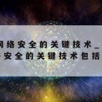 网络安全技术应注意哪些_网络安全技术应注意哪些方面