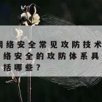 网络安全比较热门的技术,2网络安全常用的技术有哪些呢?